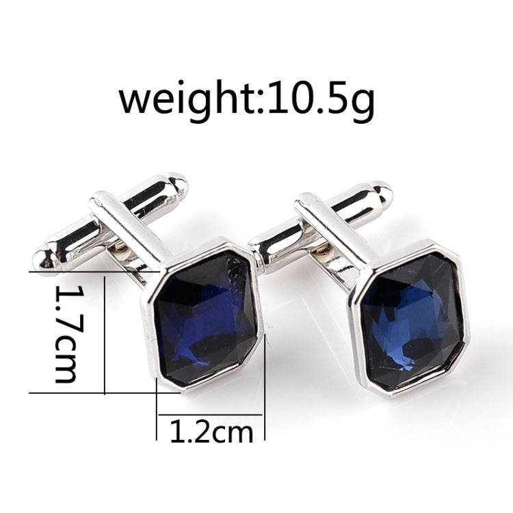 Fashion zircon alloy plating French cufflinks nail sleeve female models, Royal Blue, Purple, Red, Blue, Pink