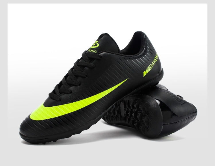 Breathable Non-slip Soccer Shoes Indoor and Outdoor Training Football Shoes for Children & Adult, 32, 33, 34, 35, 36, 37, 38, 39, 40, 41