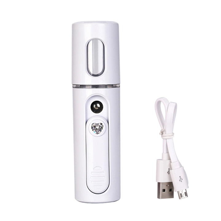 Facial Steamer Nano Steamer Handy  Face Moisture Sprayer Rechargeable Mini USB Charging