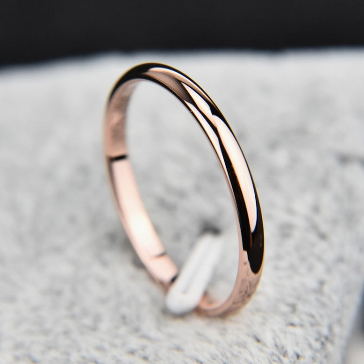 Female Stainless Steel Titanium Steel Ring, 3, 4, 5, 6, 7, 8, 9, 10