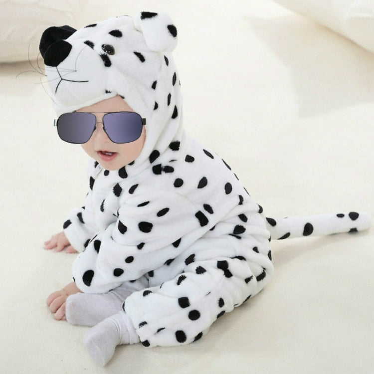 Babies Cartoon Animal Shape Flannel Jumpsuit Romper, 70CM, 80CM, 90CM