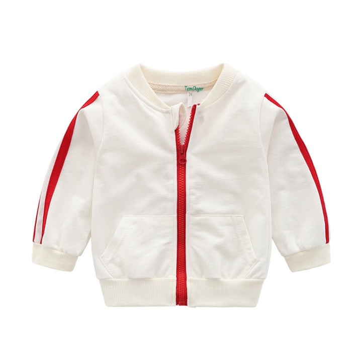 2 in 1 Autumn Baby Clothes Cotton Long Sleeve  Zipper Sportswear Set, 70cm, 80cm, 90cm, 100cm, 110cm