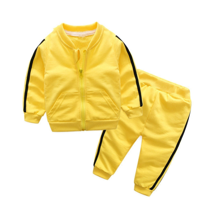 2 in 1 Autumn Baby Clothes Cotton Long Sleeve  Zipper Sportswear Set, 70cm, 80cm, 90cm, 100cm, 110cm