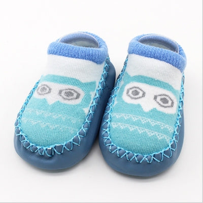 Fashion Baby Socks With Rubber Soles Infant Sock Newborn Autumn Winter Children Floor Socks Shoes Anti Slip Soft Sole Sock, 11cm, 12cm