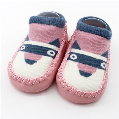 Fashion Baby Socks With Rubber Soles Infant Sock Newborn Autumn Winter Children Floor Socks Shoes Anti Slip Soft Sole Sock, 11cm, 12cm