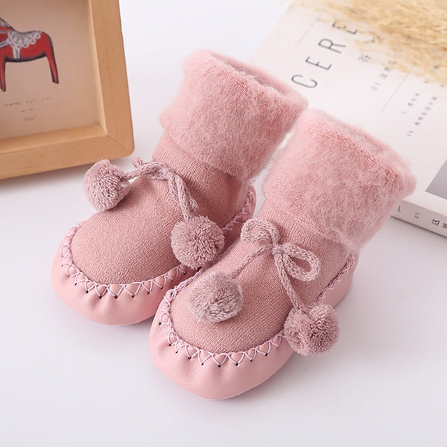 Winter Baby Warmer Floor Socks Anti-Slip Baby Step Socks, 11cm, 12cm, 13cm, 14cm