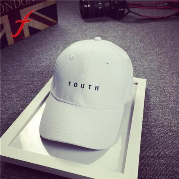 Cotton Mens Hat Youth Letter Print Unisex Women Men Hats Baseball Cap Casual Caps