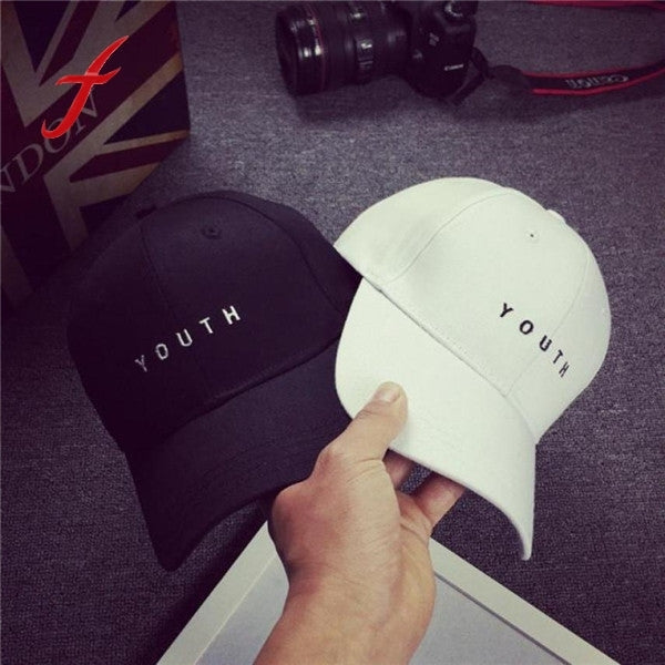 Cotton Mens Hat Youth Letter Print Unisex Women Men Hats Baseball Cap Casual Caps