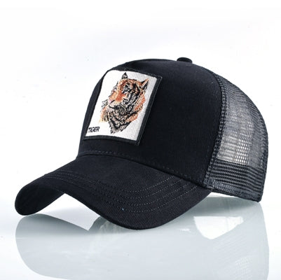 Cotton Embroidered Animal Baseball Cap