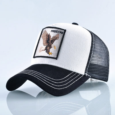 Cotton Embroidered Animal Baseball Cap