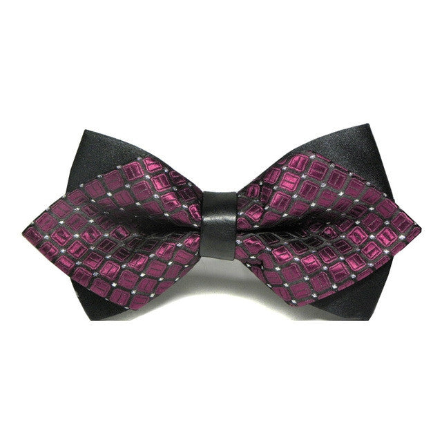 Fashion Tuxedo Bow Wedding Party Detachable Men Tie