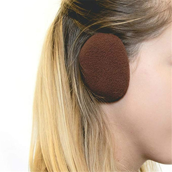 Adults Winter Bandless Warm Earmuffs Ear Protection Cover, A Pair