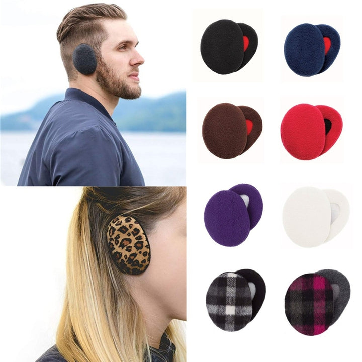 Adults Winter Bandless Warm Earmuffs Ear Protection Cover, A Pair