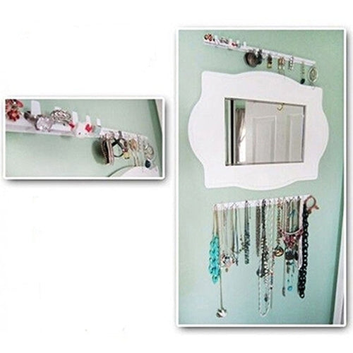 9 In 1 Adhesive Wall Mount Jewelry Hooks