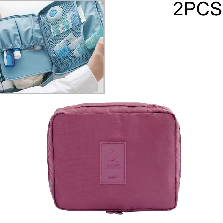 2 PCS Waterproof Make Up Bag Travel Organizer for Toiletries Kit