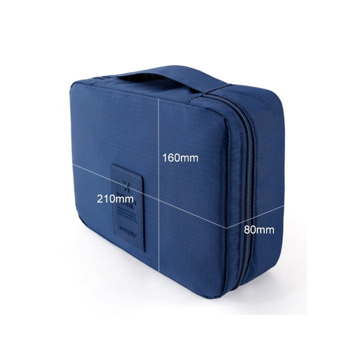 2 PCS Waterproof Make Up Bag Travel Organizer for Toiletries Kit