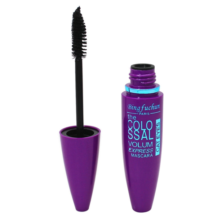 Black Mascara Express Make Up Eyes Curling Waterproof rocket mascara, Dark Blue, Purple, Yellow