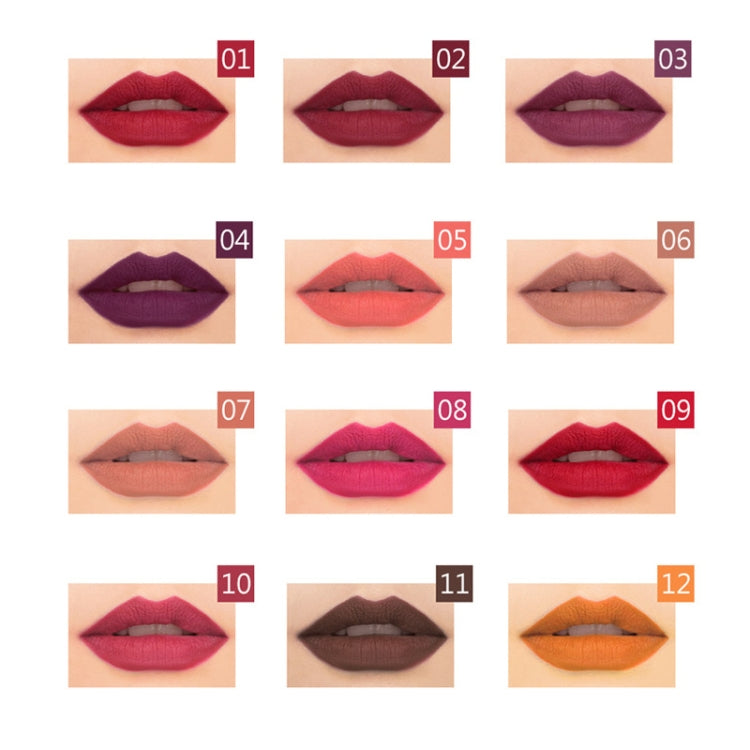 Sexy Matte Lip Stick Lipliner Lip Liner Pencil Matt Nude Lipsliner Pen Set Beauty Makeup Tool Cosmetic