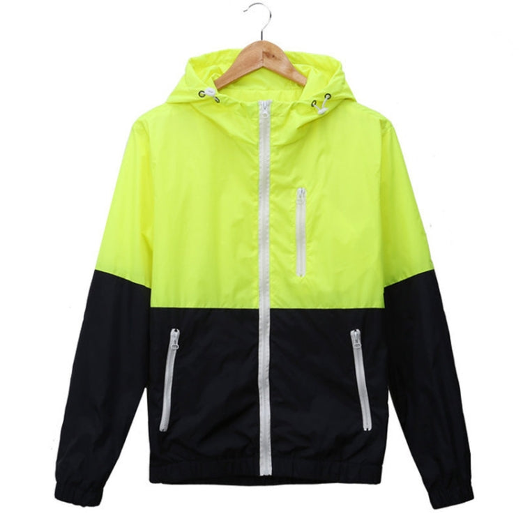 Trendy Unisex Sports Jackets Hooded Windbreaker Thin Sun-protective Sportswear Outwear, M, L, XL, XXL, XXXL