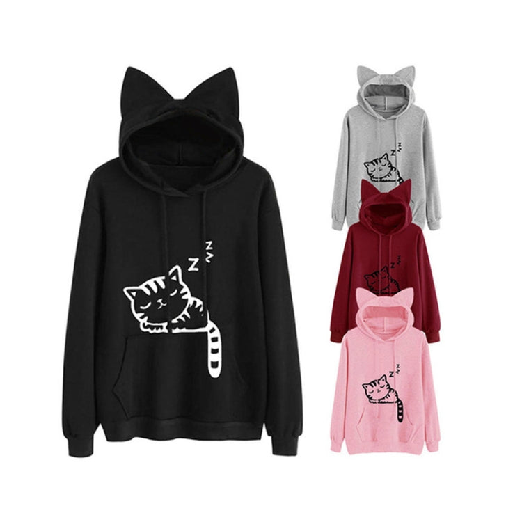 Cute Fashion Outdoor Sports Women Hoodies Sportswear, S, M, L, XL