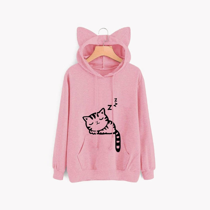 Cute Fashion Outdoor Sports Women Hoodies Sportswear, S, M, L, XL