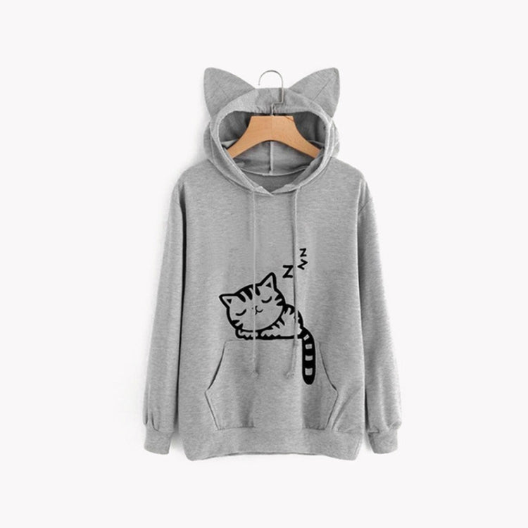 Cute Fashion Outdoor Sports Women Hoodies Sportswear, S, M, L, XL