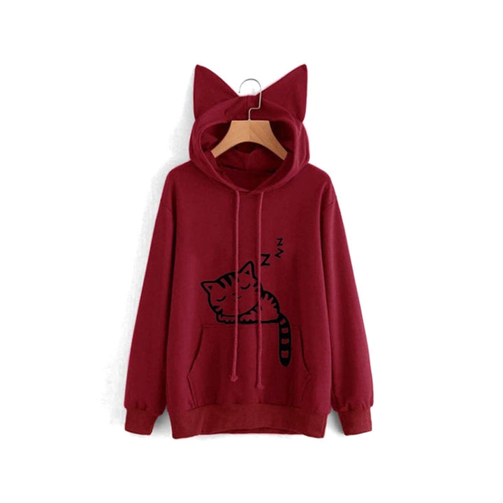 Cute Fashion Outdoor Sports Women Hoodies Sportswear, S, M, L, XL