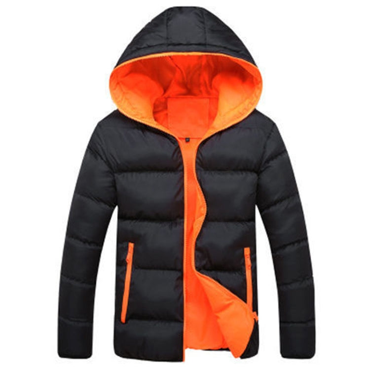 Stylish Slim Men Hooded Cotton Coat, M, L, XL, XXL, XXXL, XXXXL