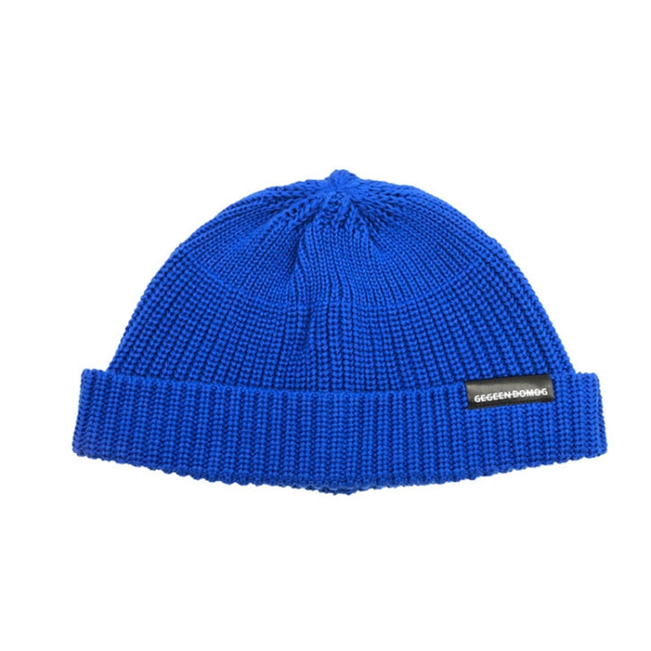 A21 Short Beanie Retro Hip Hop Knitted Cap, One Size