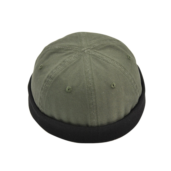 G12606 Landlord Hat Retro Wild Melon Skin Cap Watermelon Hat, G12606 Black, G12606 Dark Blue, G12606 Army Green