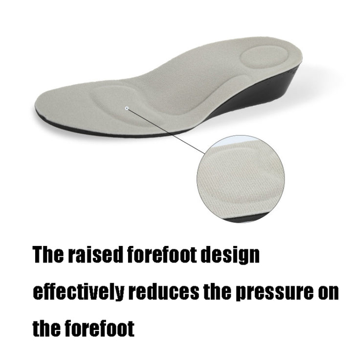 Sports Invisible Inner Heightening Insole, 1.5cm, 2.5cm, 3.5cm, 4.5cm