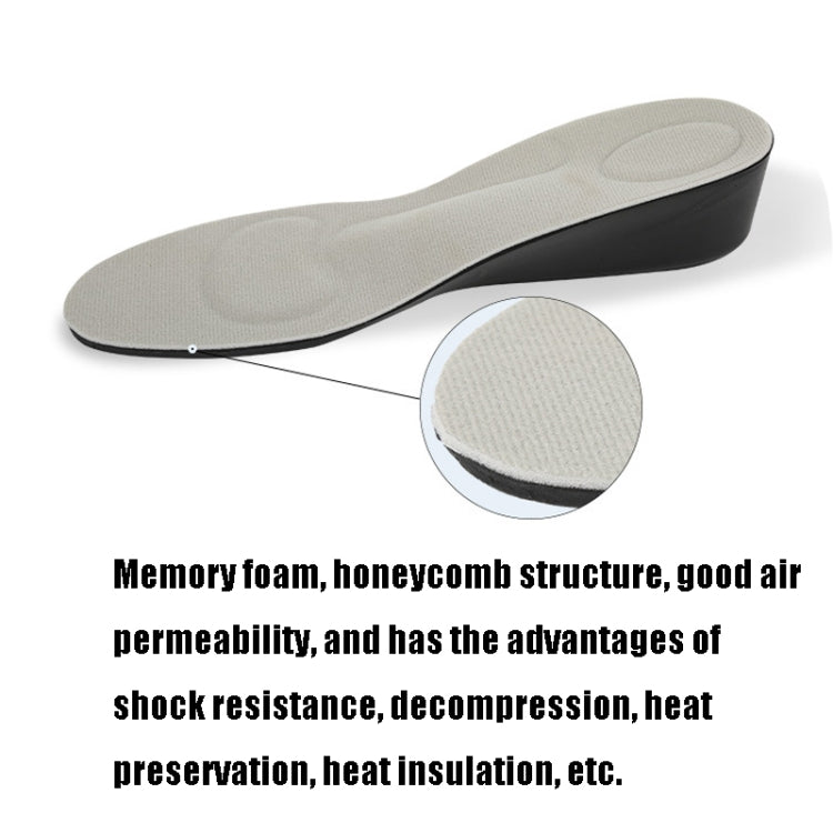 Sports Invisible Inner Heightening Insole, 1.5cm, 2.5cm, 3.5cm, 4.5cm