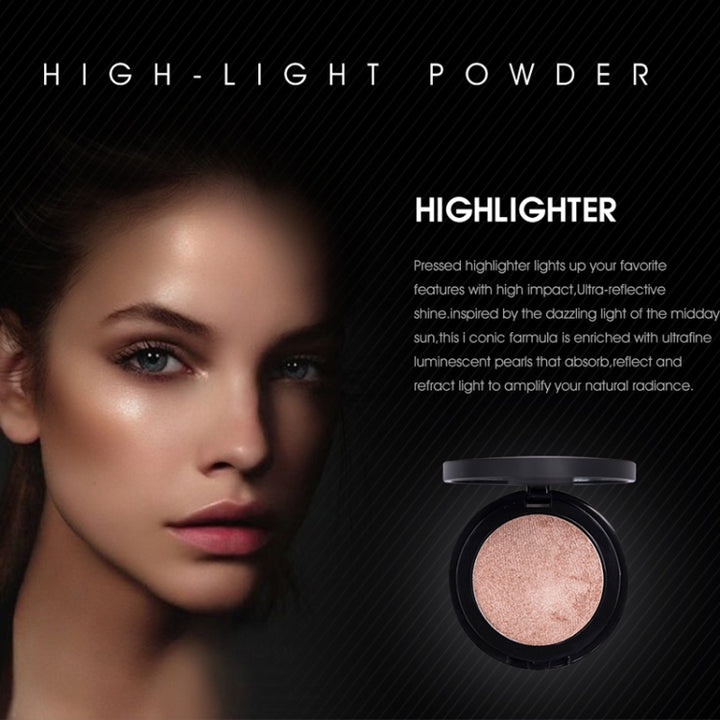 Professional Face Makeup Bronzer And Highlighter Palette Powder Makeup Glow Kit Highlighter Contour Palette, H01, H02, H03, H04, H05, H06