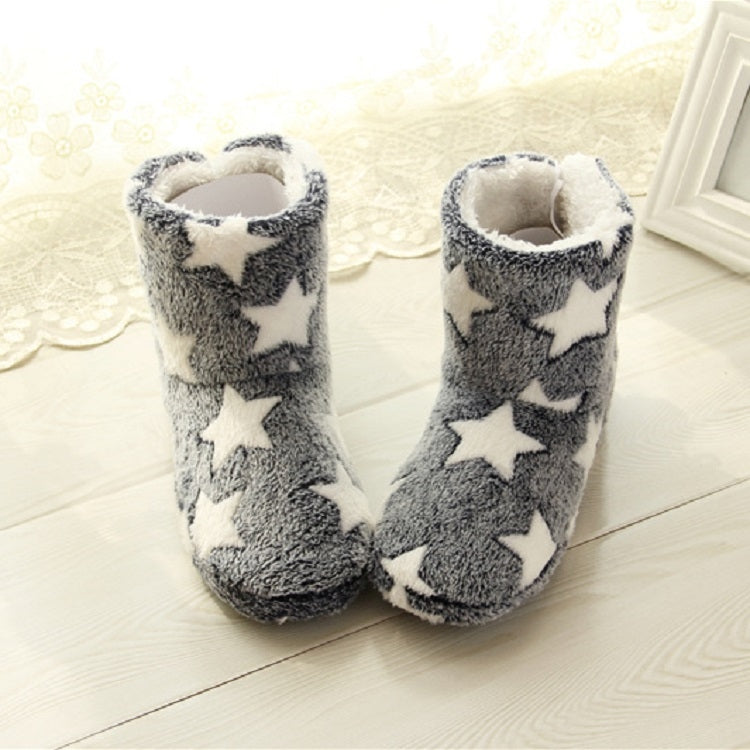 Winter Thick Bottom Home Boots Cotton Slippers For Women, 36-37, 38-39, 40-41