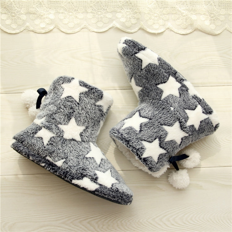 Winter Thick Bottom Home Boots Cotton Slippers For Women, 36-37, 38-39, 40-41