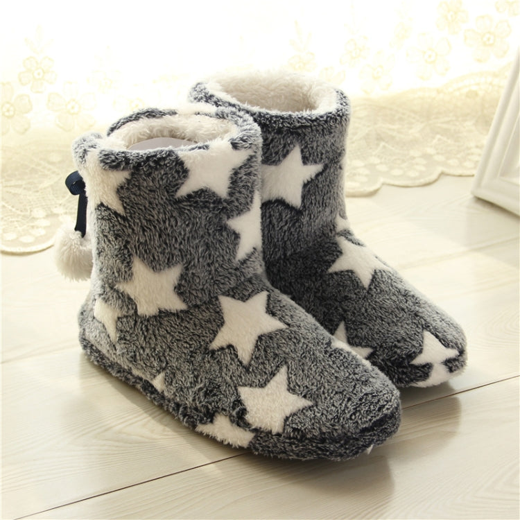 Winter Thick Bottom Home Boots Cotton Slippers For Women, 36-37, 38-39, 40-41