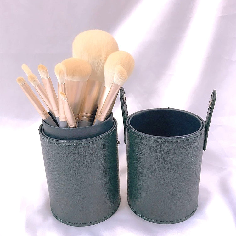 10 PCS / Set Makeup Brush Corn Silk Fiber Hair Loose Powder Brush Face And Eye Makeup Brush, Without Bag, With Blue Bag, With Silver Bag, With Gray Bag, With Pink Cylinder, With Green Cylinder, With Pink Zipper Bag