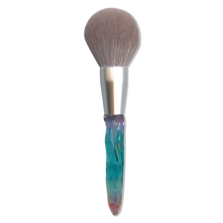 Makeup Brush Corn Silk Fiber Hair Can Washing Makeup Brush, Green Loose Powder Brush, Pink Loose Powder Brush, 5 PCS Green Eye Shadow Brush, Green Loose Powder Brush+5 PCS Eye Shadow Brush, Loose Powder Brush+5 PCS Eye Shadow Brush+Bag