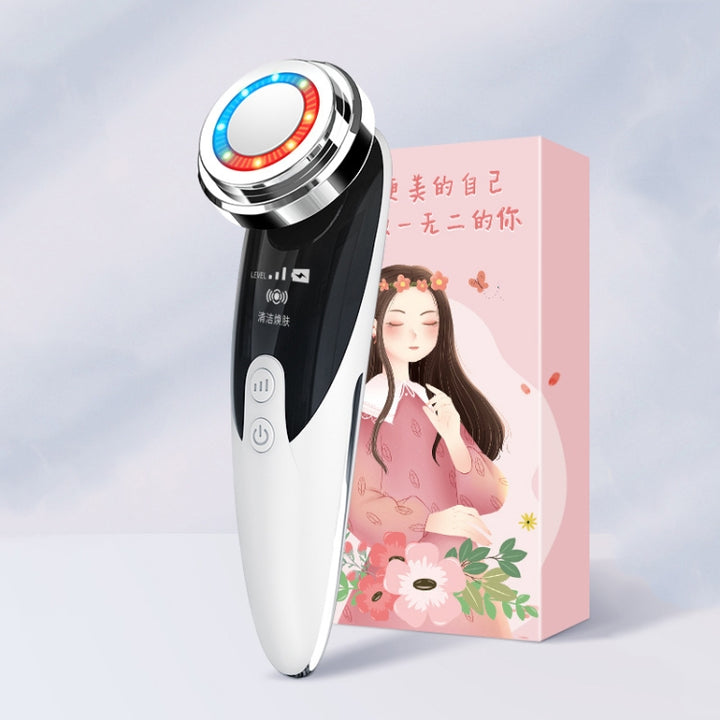 Ultrasonic Importer Facial Massage Facial Washing Cleanser Clean Facial Export Importer, White, Pink, Green