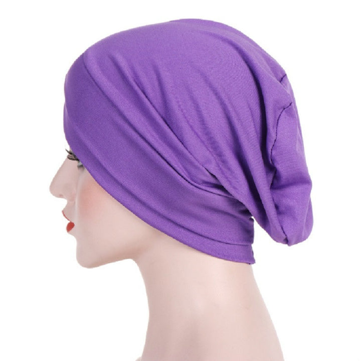 Modal Stretch Cloth Forehead Cross Headscarf Cap Chemotherapy Cap