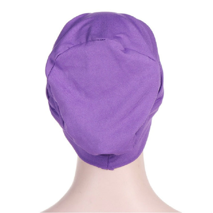 Modal Stretch Cloth Forehead Cross Headscarf Cap Chemotherapy Cap