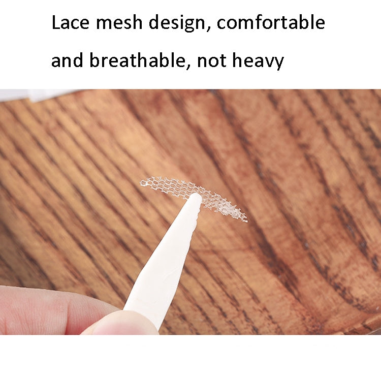 Sticky Double Eyelid Stickers When Exposed To Water, Natural Invisible Lace Olives Glue-Free Beauty Eye Stickers, Lace L-Roll, Lace M-Roll, Lace Olive-Roll