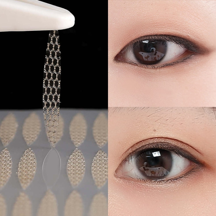 Sticky Double Eyelid Stickers When Exposed To Water, Natural Invisible Lace Olives Glue-Free Beauty Eye Stickers, Lace L-Roll, Lace M-Roll, Lace Olive-Roll