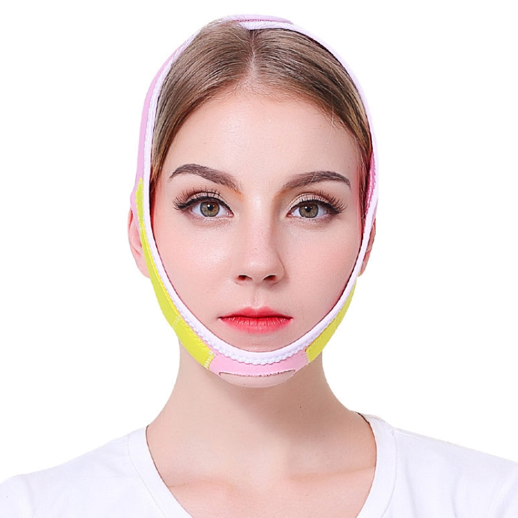 Enhanced Version For Men And Women Face-Lifting Bandage V Face  Double Chin Shaping Face Mask, 098 Pink Yellow, 098 Pink White, 074 Skin Tone, 076 M Size, 076 L Size, 090 With Hole, 090 Without Hole, 091 Orange, 072 Pink, 072 White, 073 Pink, 073 White