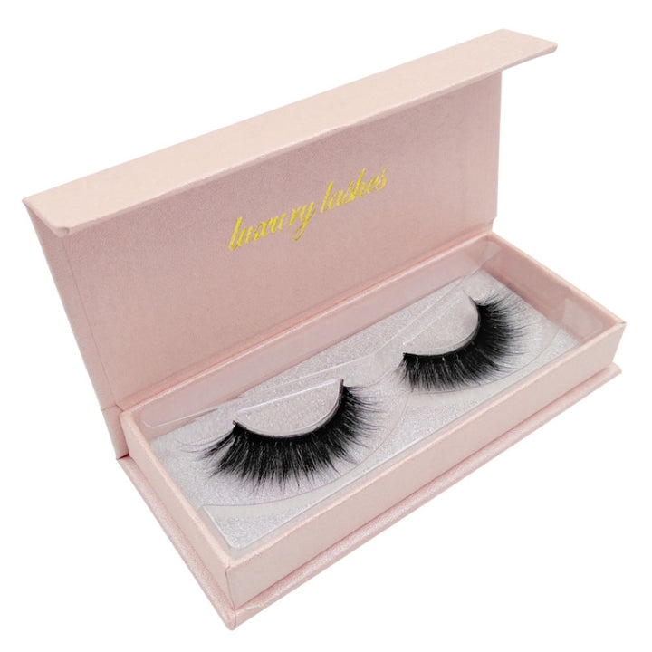 1 Pair Set 3D Mink Eyelashes Natural Thick False Eyelashes, #60, #61, #62, #66, #67, #68, #69