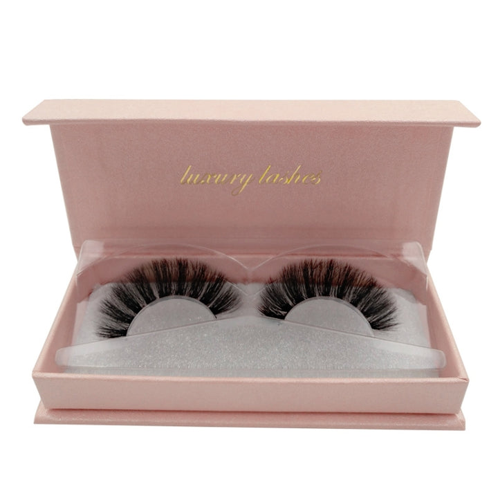 1 Pair Set 3D Mink Eyelashes Natural Thick False Eyelashes, #60, #61, #62, #66, #67, #68, #69