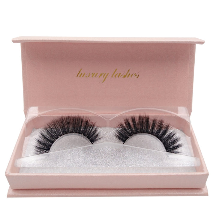 1 Pair Set 3D Mink Eyelashes Natural Thick False Eyelashes, #60, #61, #62, #66, #67, #68, #69