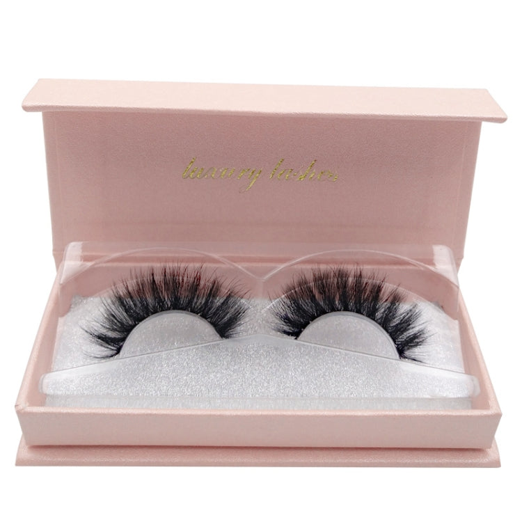 1 Pair Set 3D Mink Eyelashes Natural Thick False Eyelashes, #60, #61, #62, #66, #67, #68, #69