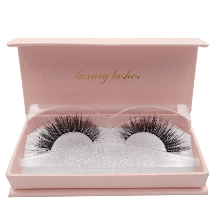 1 Pair Set 3D Mink Eyelashes Natural Thick False Eyelashes, #60, #61, #62, #66, #67, #68, #69