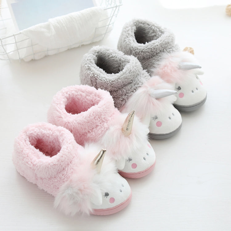 Winter Cotton Slippers Bag Heel Cotton Slippers Non-Slip Warm Home Cotton Slippers, 35-36, 37-38, 39-40